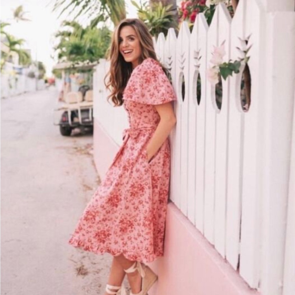 Floral Pink Dress